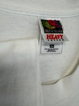 Vintage Fruit Of The Loom Shirt 1998 NBA Playoffs "win or go home" Single Stitch Made In USA Weiß XL