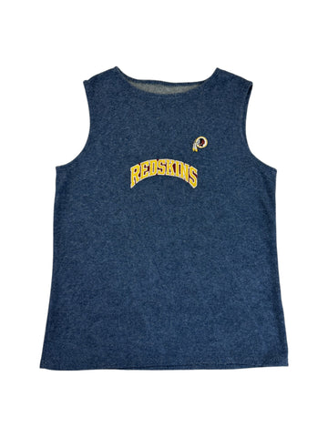 Vintage NFL Tanktop 80s Redskins Frottee Dunkelblau M-L