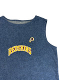 Vintage NFL Tanktop 80s Redskins Frottee Dunkelblau M-L