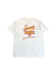Vintage Fruit Of The Loom Shirt 90s Brookwood Broncos "You make the difference" Single Stitch Weiß XL