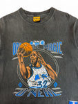 Vintage Nutmeg Shirt 90s Orlando Magic Shaquille O'Neal Single Stitch Made In USA Schwarz M