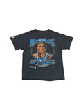 Vintage Nutmeg Shirt 90s Orlando Magic Shaquille O'Neal Single Stitch Made In USA Schwarz M