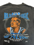 Vintage Nutmeg Shirt 90s Orlando Magic Shaquille O'Neal Single Stitch Made In USA Schwarz M
