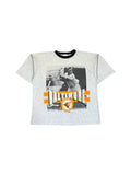 Vintage Garan Inc. Shirt 1991 MLB Baltimore Oriols Photo Print Single Stitch Made In USA Heather Grau XL
