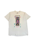 Vintage Fruit Of The Loom Shirt 1995 Peachtree Road Race Atlanta Single Stitch Made In USA Weiß XL