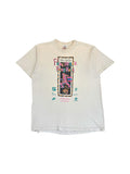 Vintage Fruit Of The Loom Shirt 1995 Peachtree Road Race Atlanta Single Stitch Made In USA Weiß XL