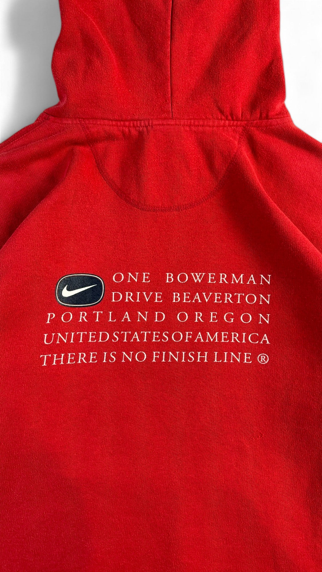 Nike Hoodie 00s Backhit Rot XL
