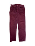 Vintage Levis Jeans 510 Straight Leg Bordeauxrot W34 L32