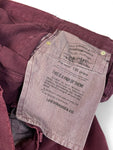 Vintage Levis Jeans 510 Straight Leg Bordeauxrot W34 L32
