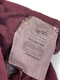 Vintage Levis Jeans 510 Straight Leg Bordeauxrot W34 L32