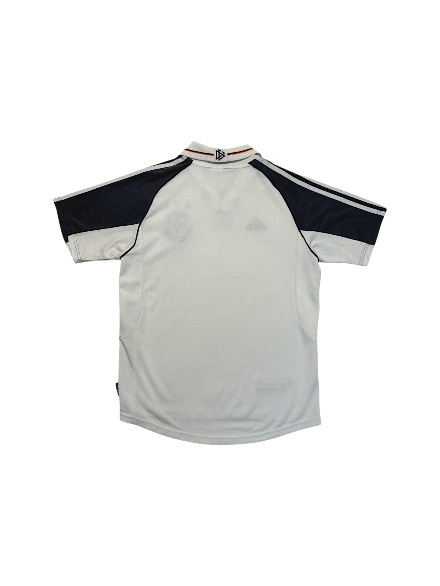 2000 Adidas Kids Trikot DFB Weiß Grau D176