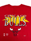 Vintage Competitor Shirt 90s Chicago Bulls NBA Made In USA Rot XL