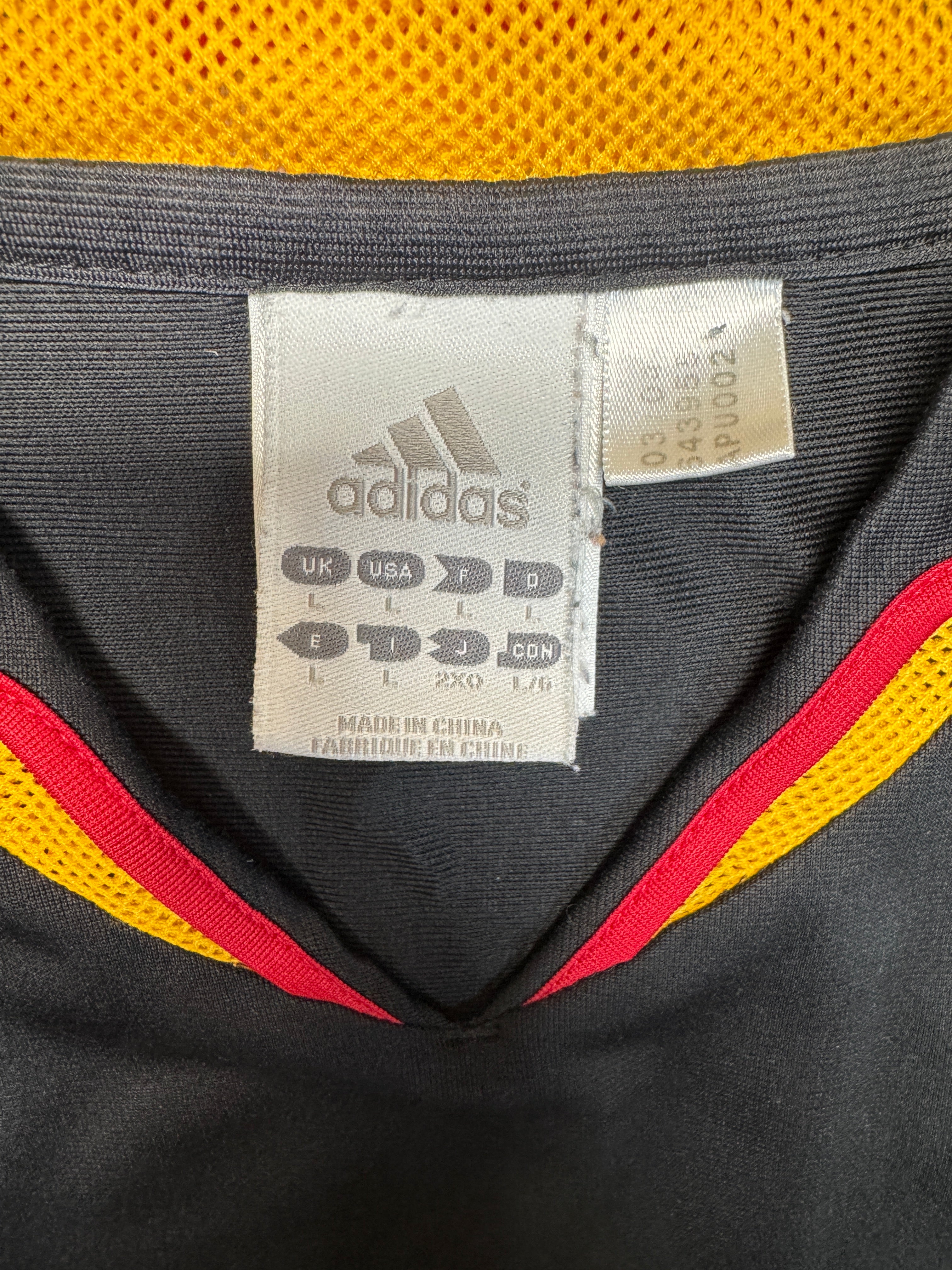 2005 Adidas Trikot DFB Schwarz