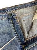 Vintage Levis Jeans 951 Orange Tab Relaxed Fit Tapered Leg Damen Hellblau L