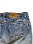 Vintage Levis Jeans 951 Orange Tab Relaxed Fit Tapered Leg Damen Hellblau L