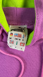 Vintage Puma Hoodie 90s Basic Made In Greece Lila M