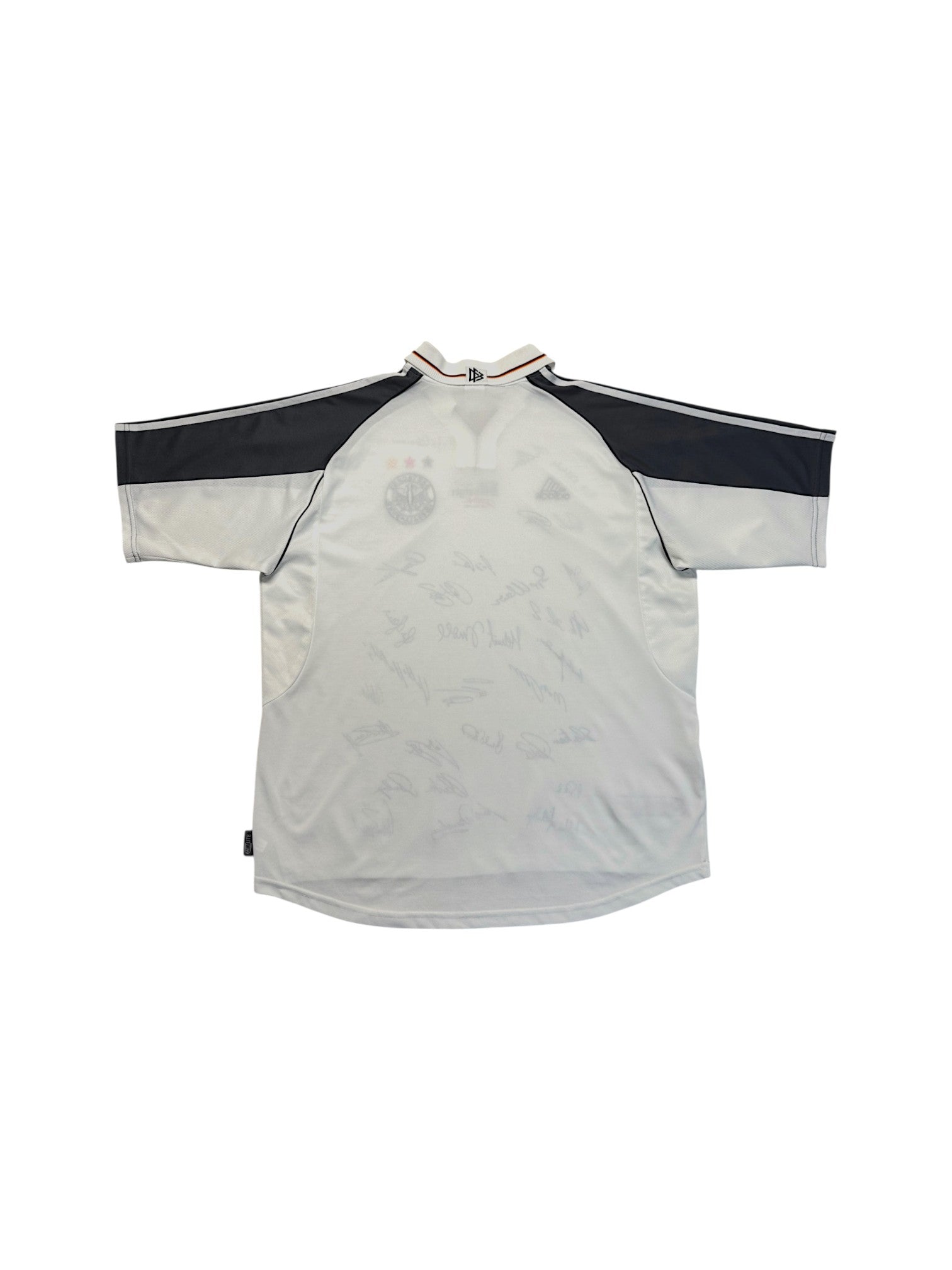 2000 Adidas Trikot DFB x Bitburger Weiß Grau