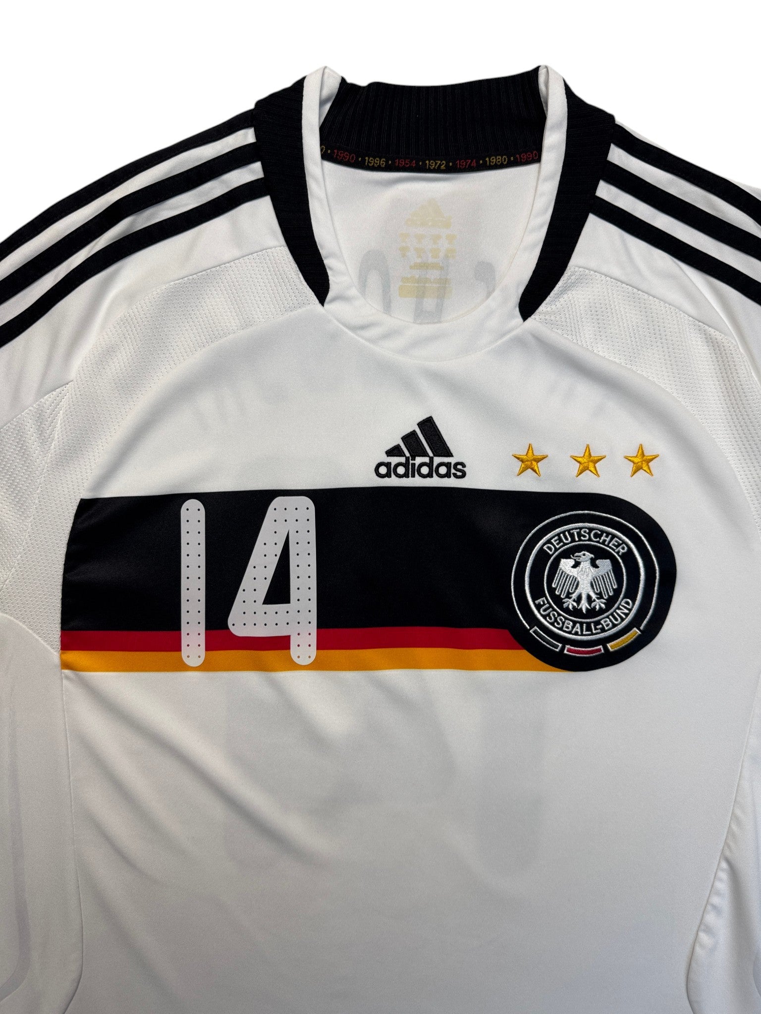 2008 Adidas Trikot DFB #14 Trochowski Weiß