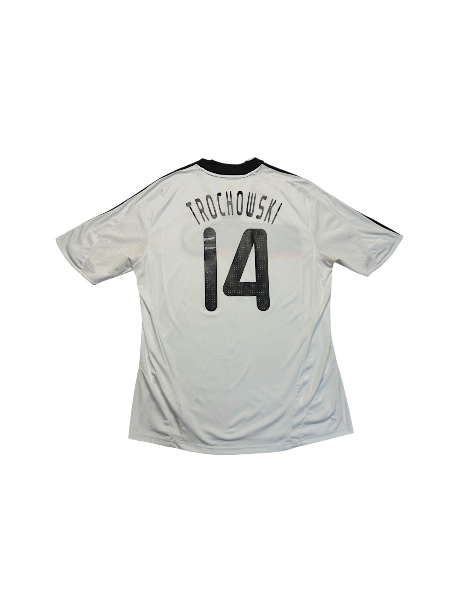 2008 Adidas Trikot DFB #14 Trochowski Weiß