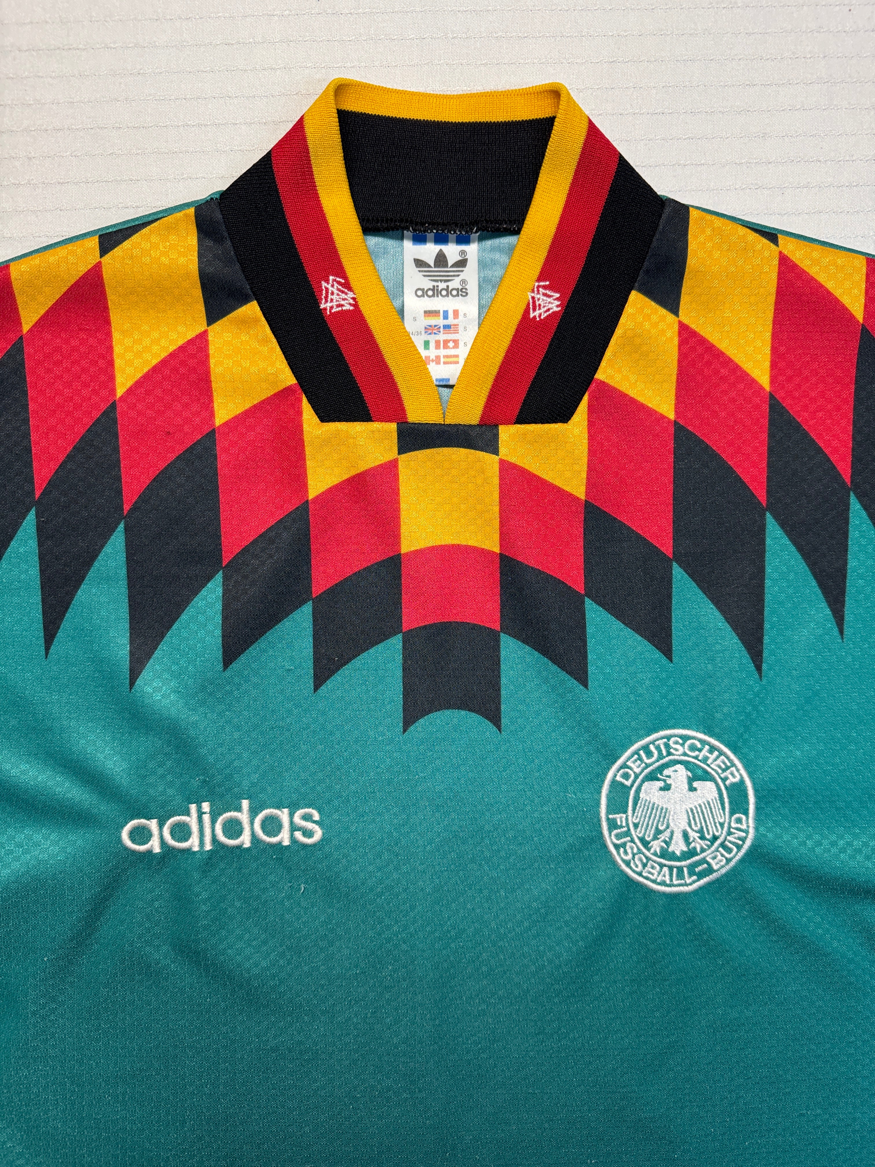 1994 Adidas Trikot DFB Grün