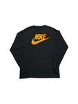 Vintage Nike Longsleeve 1992 Alaska Womens's Run Made In USA Single Stitch Schwarz L