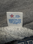 Vintage Jerzees By Russell Raglan Sweater 80s 50/50 Georgetown University Made In USA Grau L-XL