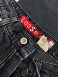 Vintage Levis Jeans 532 Silver Tab Loose Fit Damen Hellgrau M