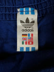 Vintage Adidas Shorts 80s Sprinter Beckenbauer Made In West Germany Blau M-L