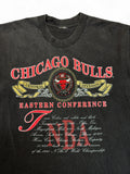 Vintage Nutmeg Shirt Chicago Bulls 1991 NBA Eastern Conference Schwarz M-L
