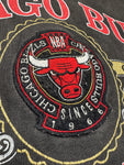 Vintage Nutmeg Shirt Chicago Bulls 1991 NBA Eastern Conference Schwarz M-L