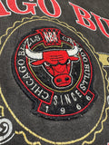 Vintage Nutmeg Shirt Chicago Bulls 1991 NBA Eastern Conference Schwarz M-L