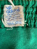 Vintage Adidas Shorts 80s Beckenbauer Made In West Germany Sprinter Grün (8) XL-XXL