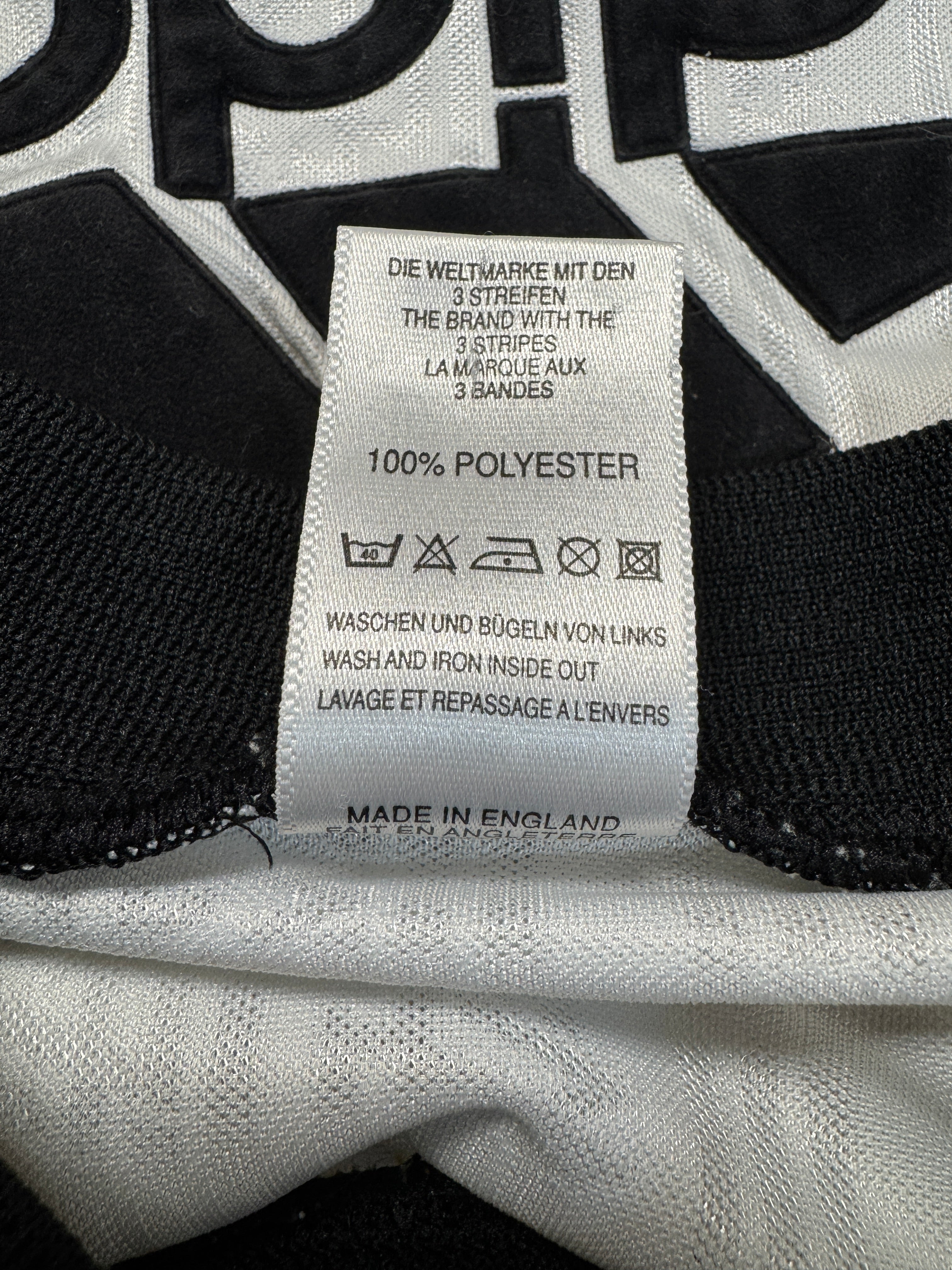 1998 Adidas Trikot DFB Made In England Weiß