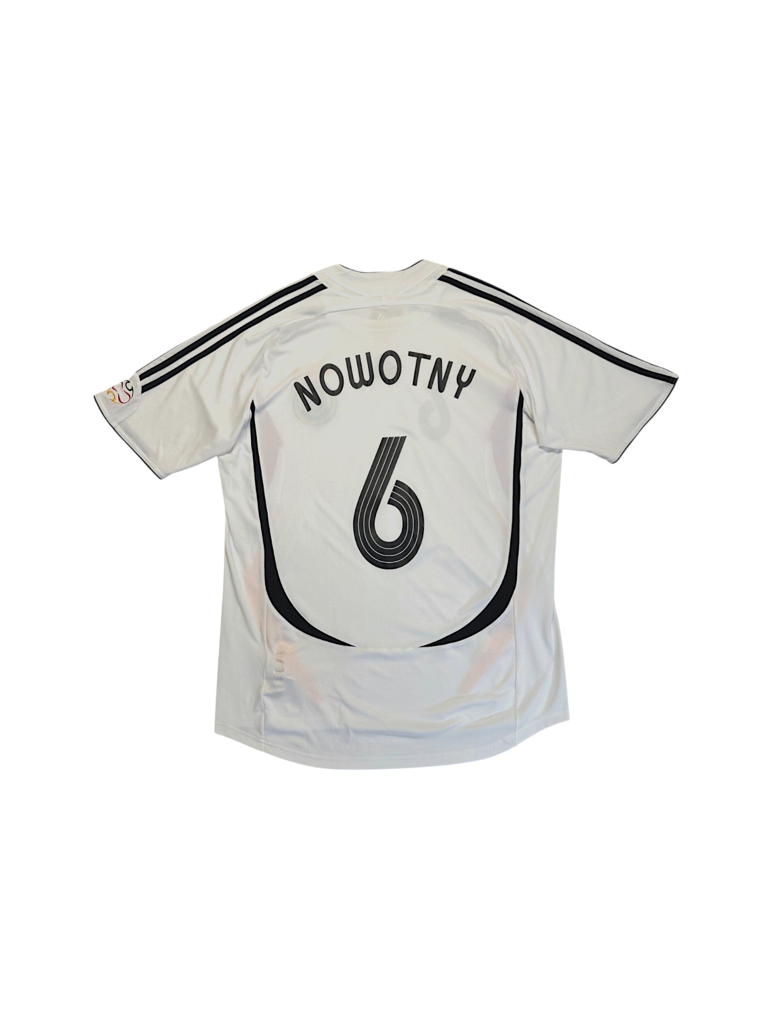 2006 Adidas Trikot DFB WM #6 Nowotny Weiß