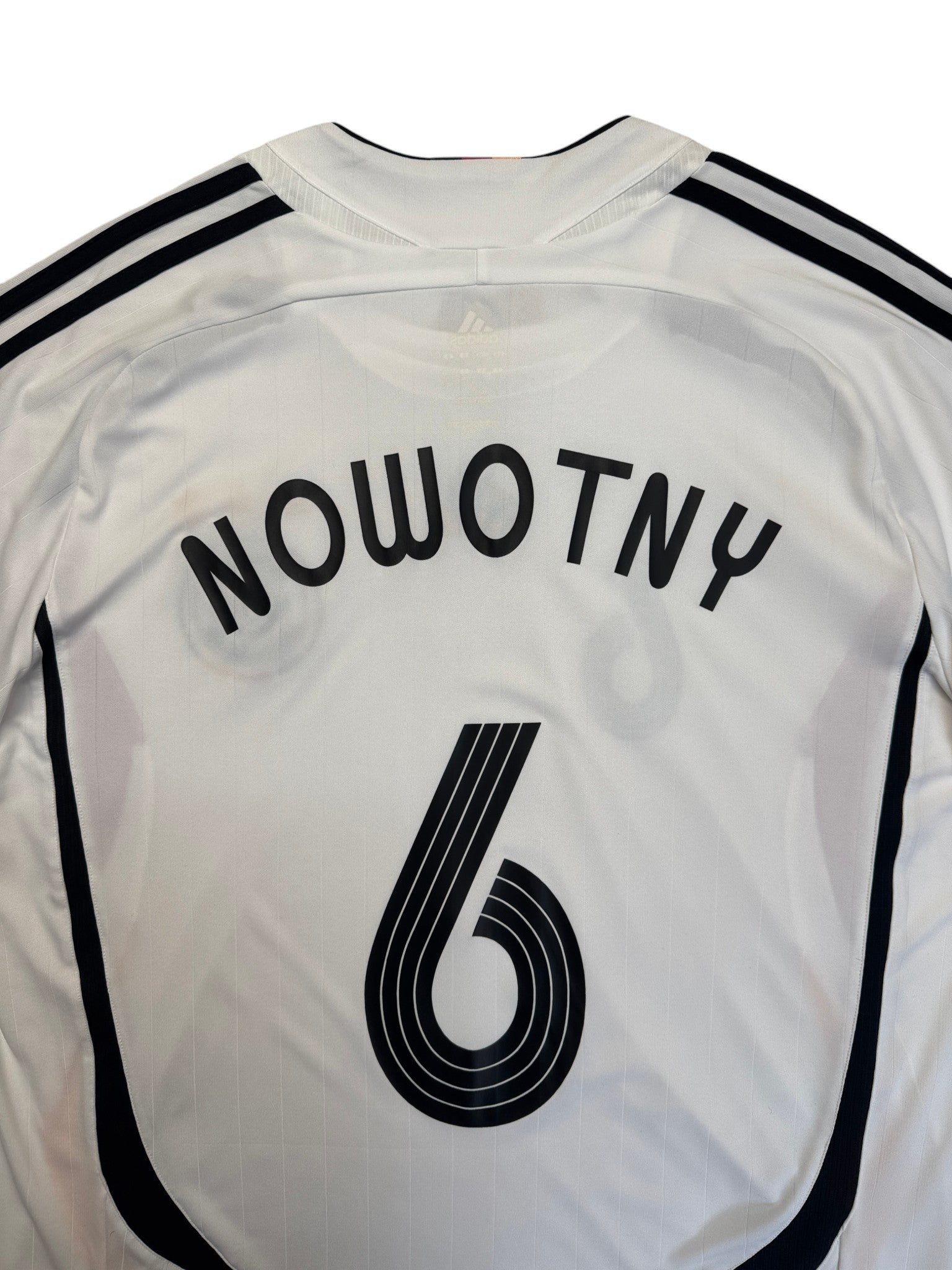2006 Adidas Trikot DFB WM #6 Nowotny Weiß