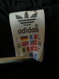 Vintage Adidas Shorts 80s Beckenbauer Sprinter Made In Yugoslavia Schwarz (6) M-L