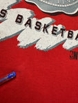 Vintage NBA Shirt 90s Chicago Bulls Single Stitch Rot M-L