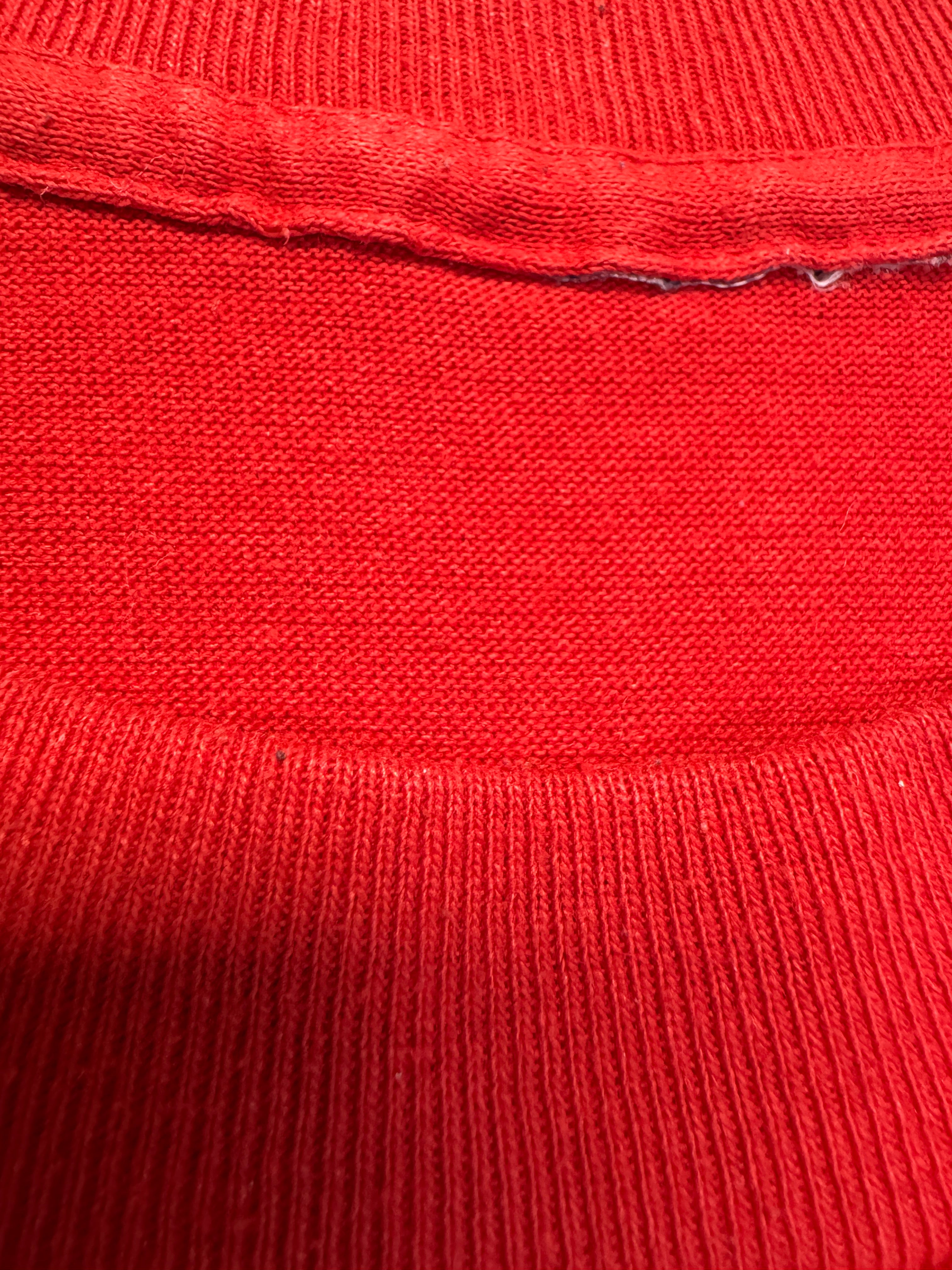 Vintage NBA Shirt 90s Chicago Bulls Single Stitch Rot M-L