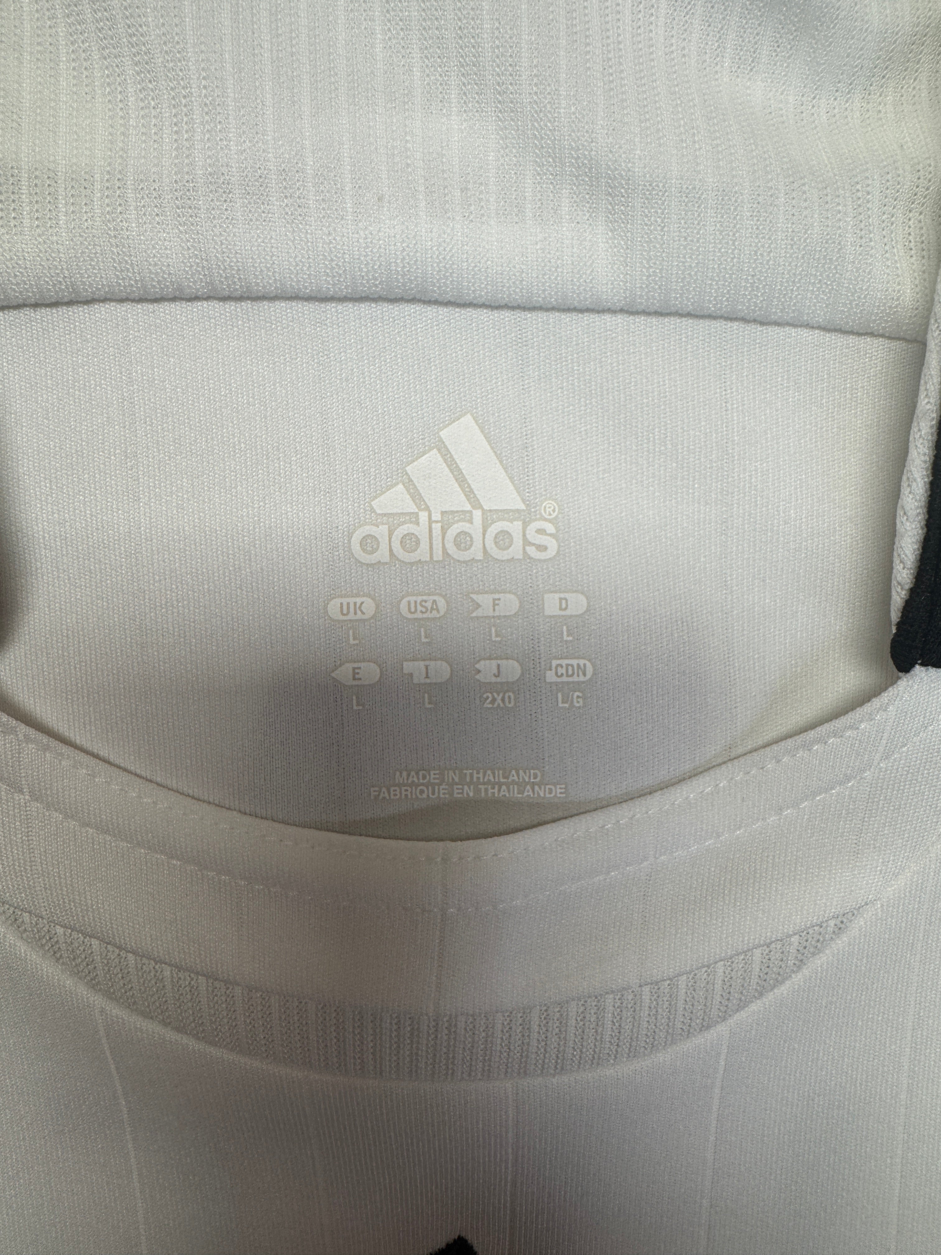 2006 Adidas Trikot DFB WM #4 Huth Weiß