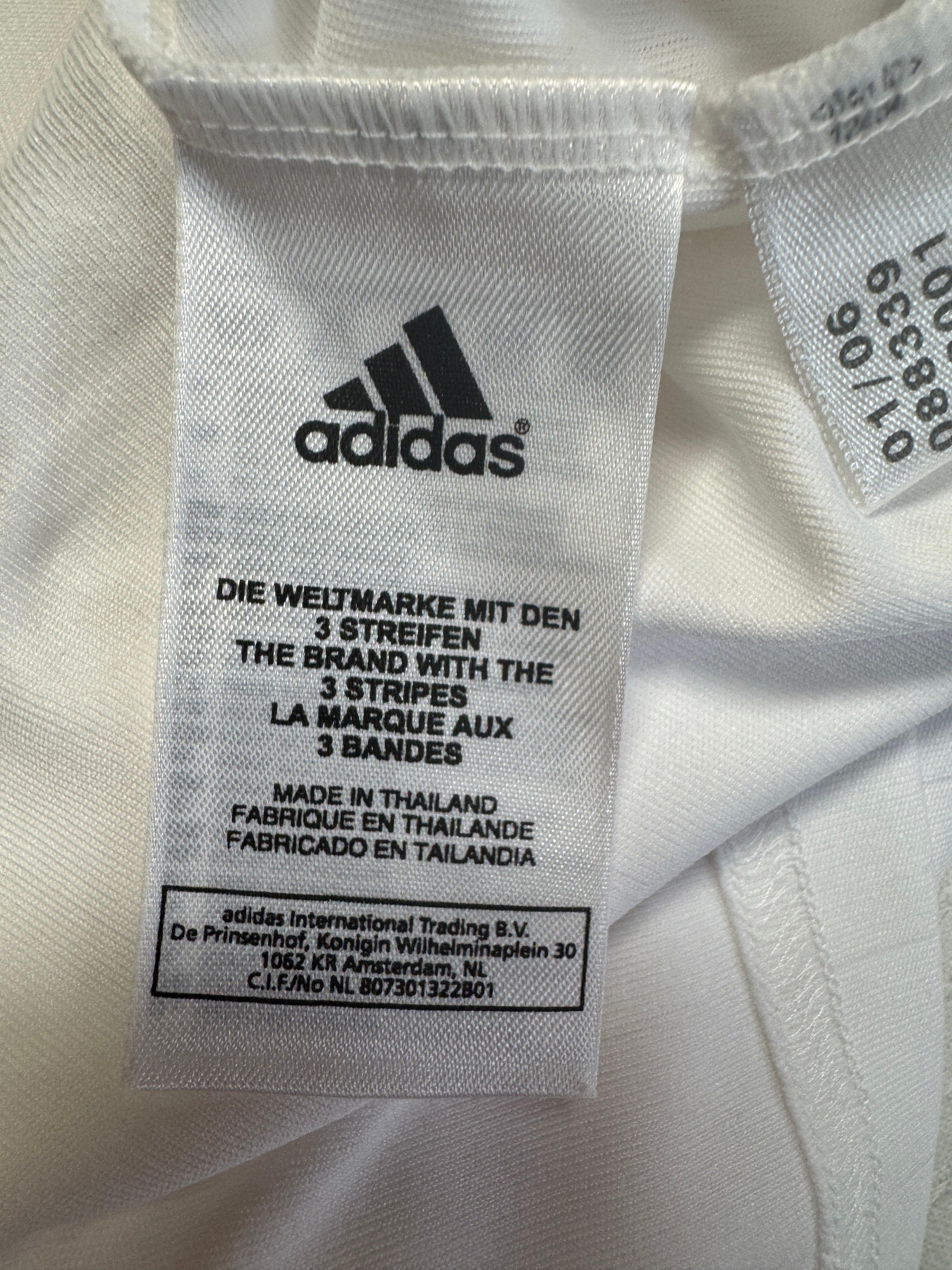 2006 Adidas Trikot DFB WM #4 Huth Weiß