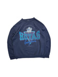 Vintage Tultex Sweater 90s Georgetown Hoyas Dunkelblau L