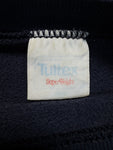 Vintage Tultex Sweater 90s Georgetown Hoyas Dunkelblau L