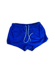 Vintage Allround Shorts 80s Sprinter Bundesliga Made In West Germany Blau (6) M-L