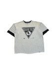 Vintage Salem Shirt 1992 Chicago White Sox Made In USA Gestreift Grau XL