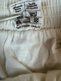Vintage Erima Shorts Profi 80s Fußball Sprinter Made In West Germany Weiß (5) M-L