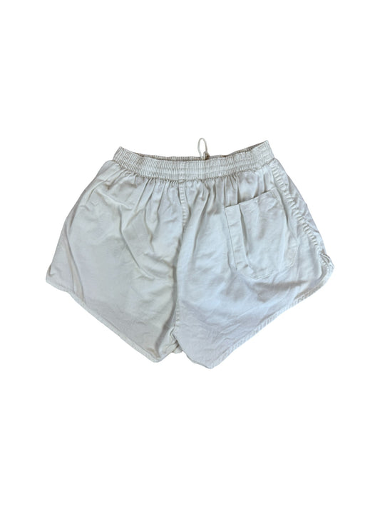 Vintage Erima Shorts Profi 80s Fußball Sprinter Made In West Germany Weiß (5) M-L