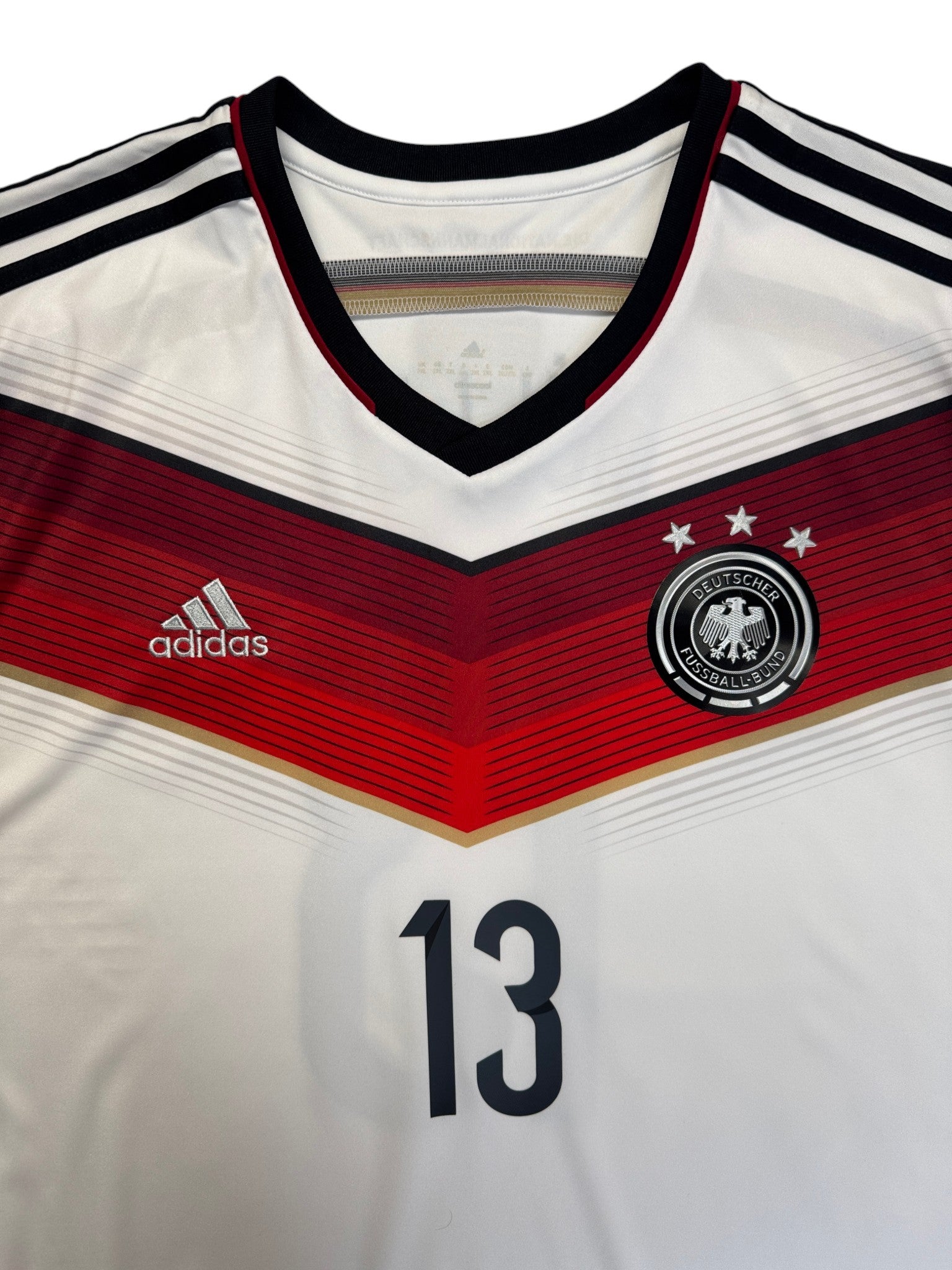 2014 Adidas Trikot #13 Müller Weiß