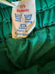 Vintage Allround Shorts 80s Deadstock Made In West Germany Mit Verpackung Grün (3) XS-S