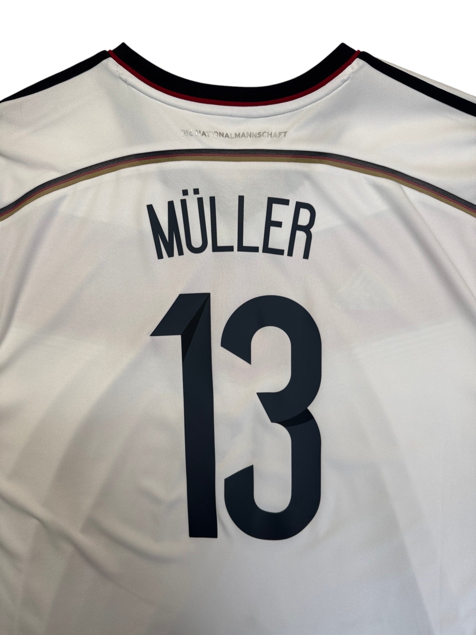 2014 Adidas Trikot #13 Müller Weiß