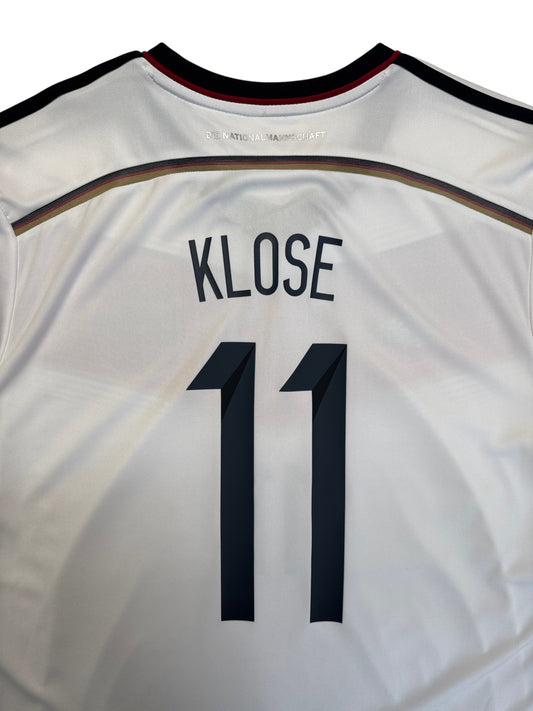 2014 Adidas Trikot #11 Klose Weiß